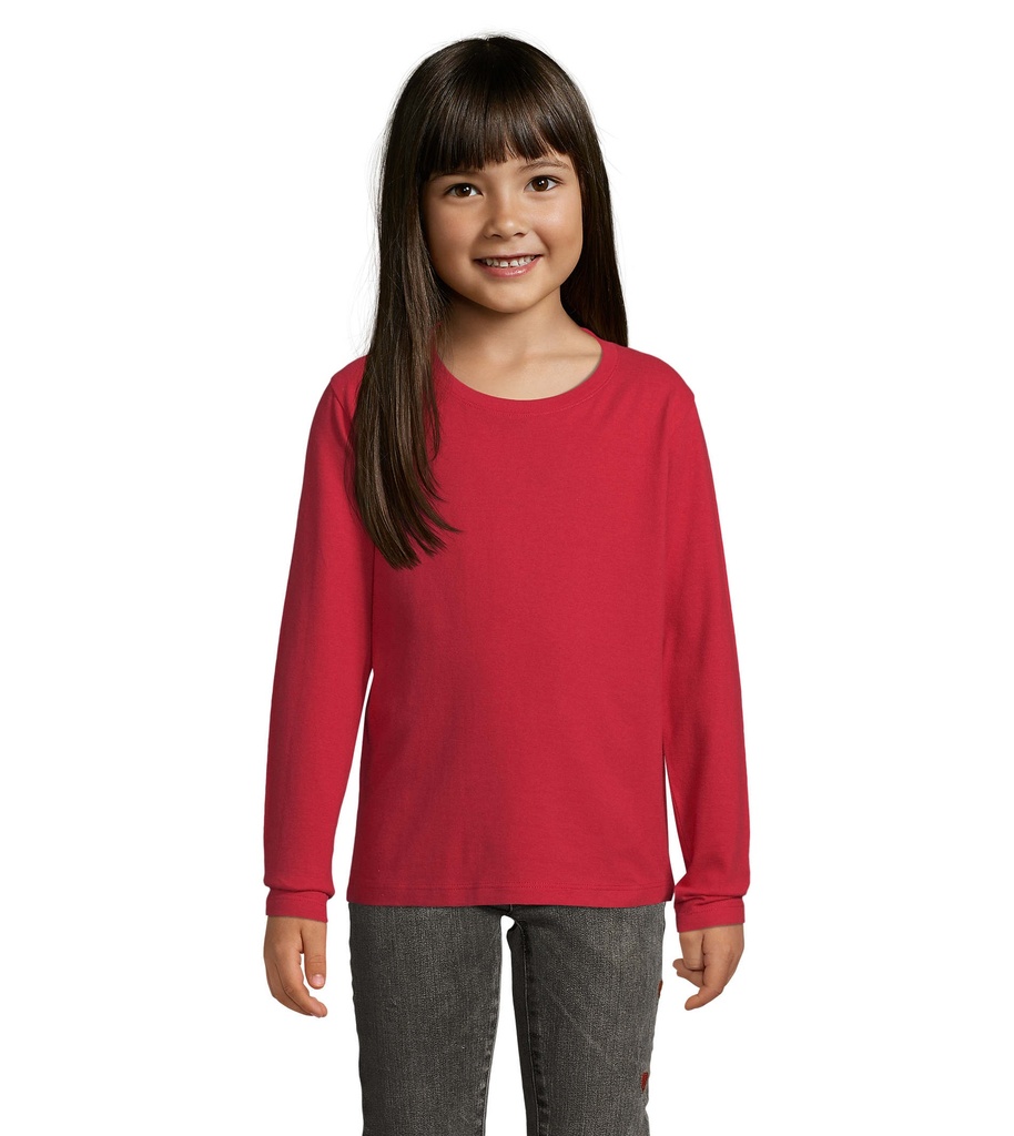 IMPERIAL LSL KIDS T-SHIRT S02947-RD - Czerwony