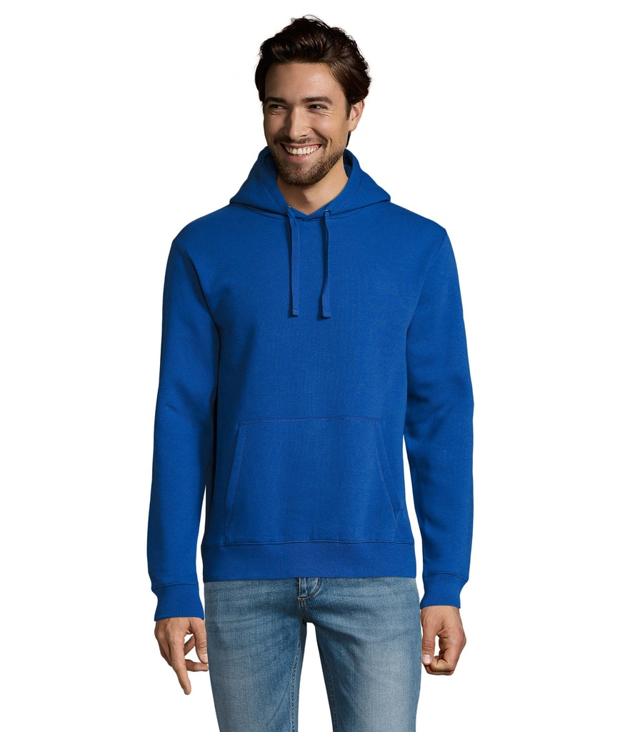 SPENCER BLUZA Z KAPTUREM S02991-RB - Niebieski