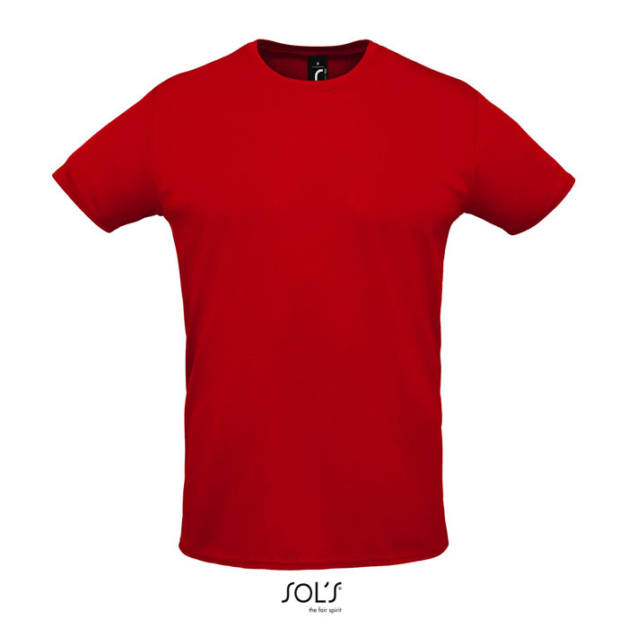 SPRINT UNI T-SHIRT 130g S02995-RD - Czerwony