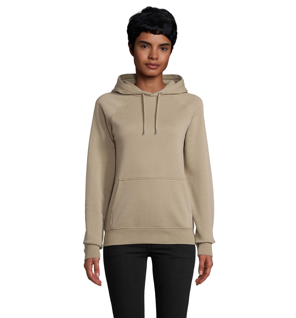 STELLAR Bluza z kapturem S03568-KH - Khaki