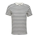 LEGEND T-Shirt Organic 175g S03981-AZ - Off White| Navy