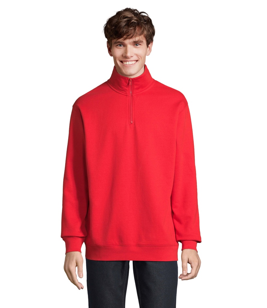 Bluza z kolnierzem CONRAD S04234-BT - Bright Rojo