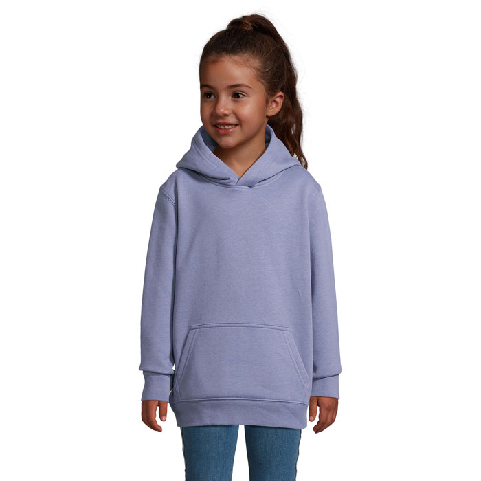 CONDOR KIDS Bluza z kapturem S04238-BL - Blue