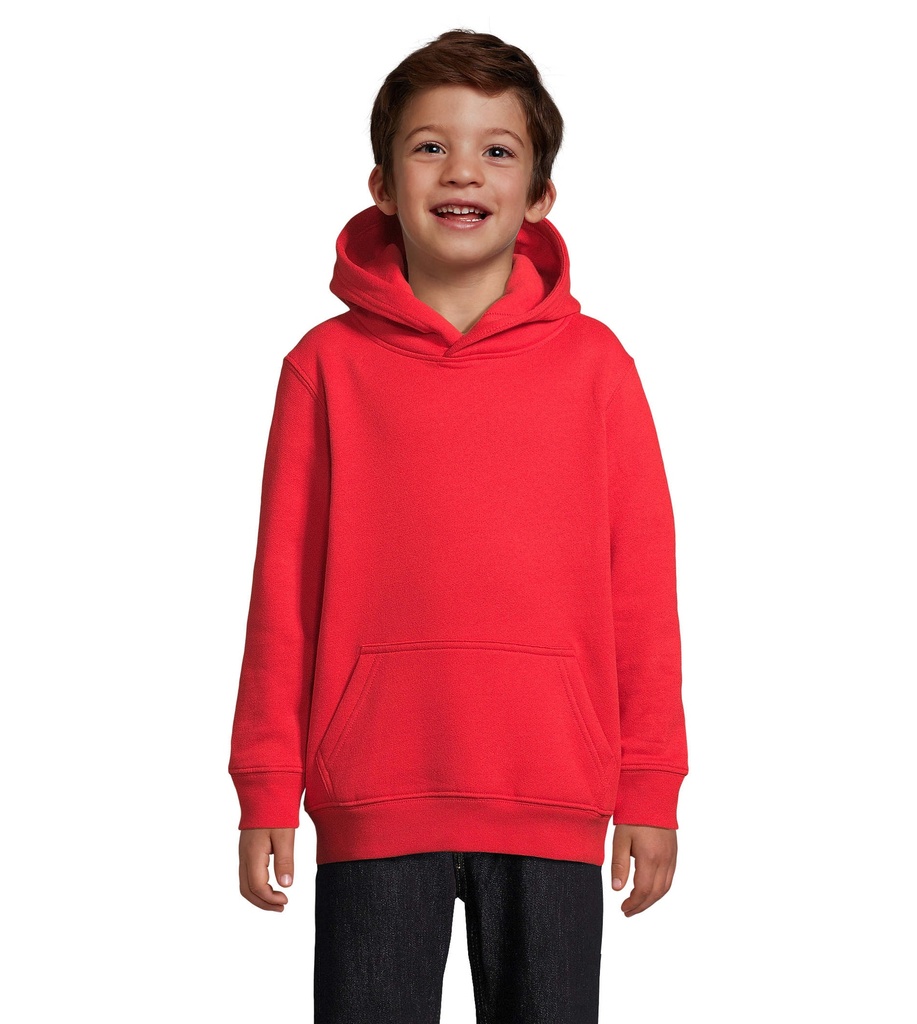 CONDOR KIDS Bluza z kapturem - Bright Rojo