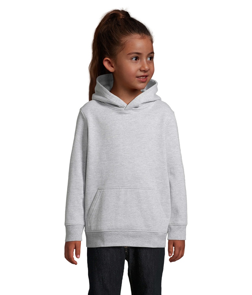 CONDOR KIDS Bluza z kapturem S04238-GY - Szary Melanz 2