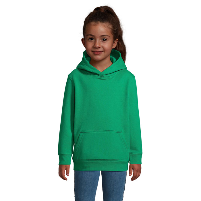 CONDOR KIDS Bluza z kapturem S04238-KG - Zielony
