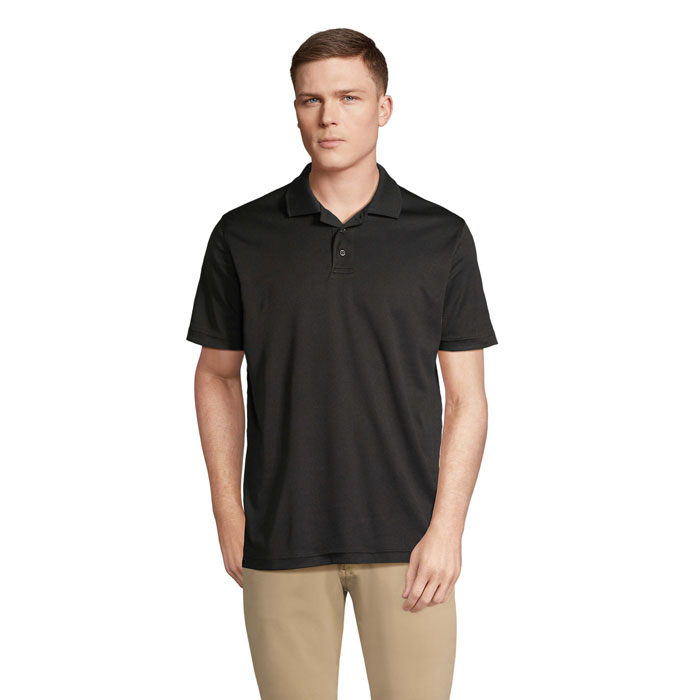 PITCHER UNISEX POLO S04442-BK - Czarny