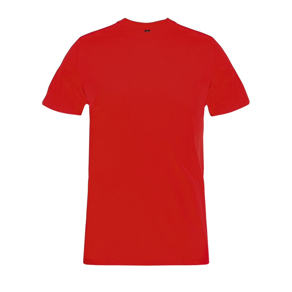 Explorer T-shirt Unisex S04461-RS - Czerwony Z Recyklingu