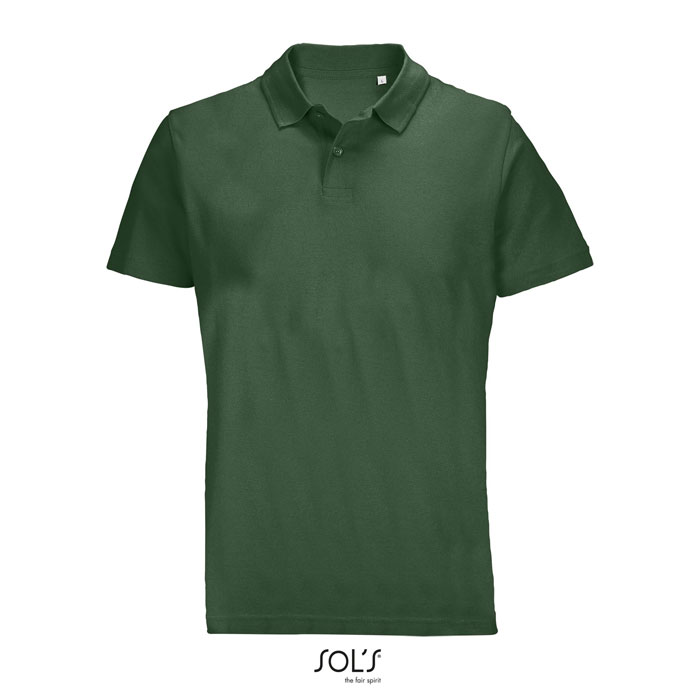 PULSE UNISEX POLO - Ciemno-Zielony