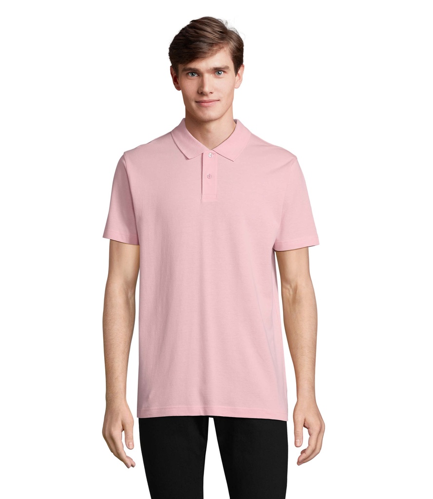 PULSE UNISEX POLO S04502-AX - Cukierowy Róż