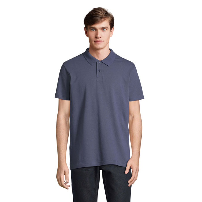 PULSE UNISEX POLO - Denim