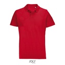 PULSE UNISEX POLO S04502-RD - Czerwony