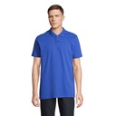 PULSE UNISEX POLO S04502-RB - Niebieski
