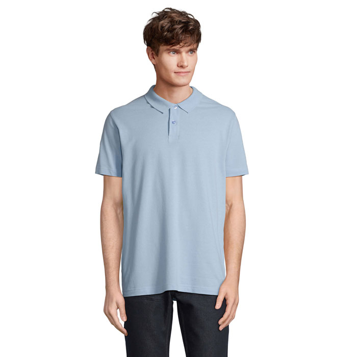 PULSE UNISEX POLO S04502-SP - Sky Blue Pique