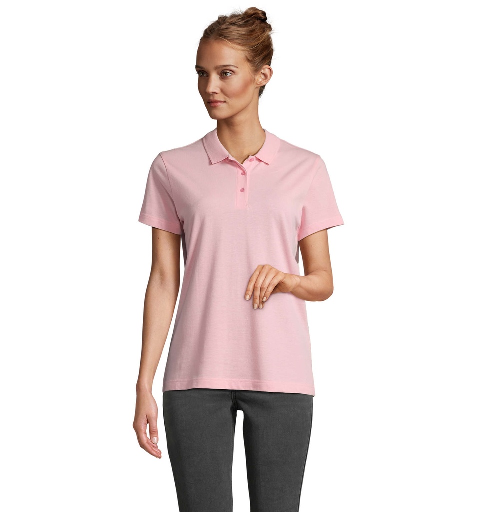 PULSE WOMEN POLO S04501-AX - Cukierowy Roz
