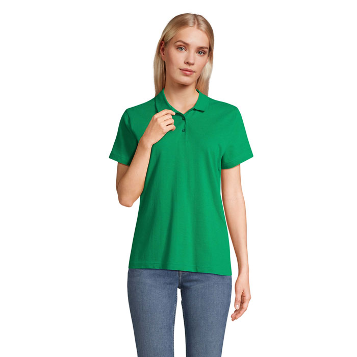 PULSE WOMEN POLO S04501-KG - Zielony