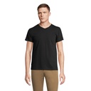 REGENT V  V-NECK T-SHIRT S04765-DB - Deep Black