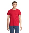 REGENT V  V-NECK T-SHIRT S04765-RD - Czerwony