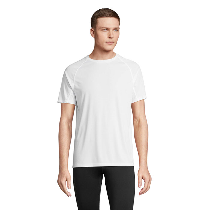 VORTEX RAGLAN T-SHIRT S04787-WH - Bialy