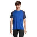 VORTEX RAGLAN T-SHIRT S04787-ET - French Navy/Royal Blue
