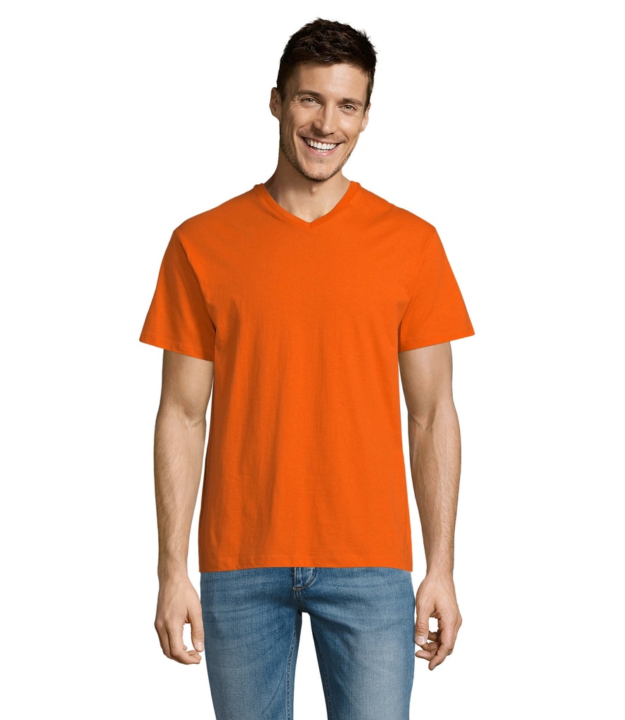 VICTORY Meski T-SHIRT 150g S11150-OR - Pomaranczowy