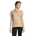PEOPLE Damskie POLO 210g S11310-SA - Sand