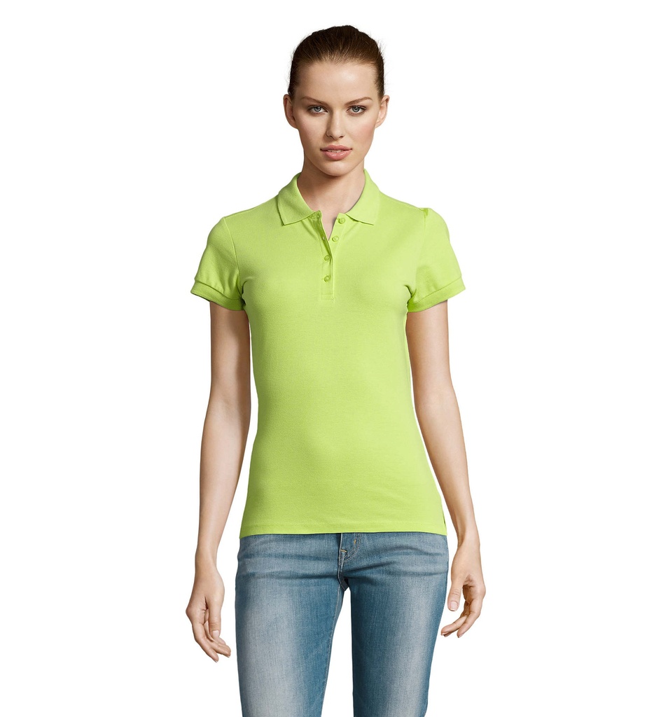 PASSION Damskie POLO 170g S11338-AG - Apple Green