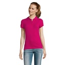 PASSION Damskie POLO 170g S11338-FU - Fuchsia