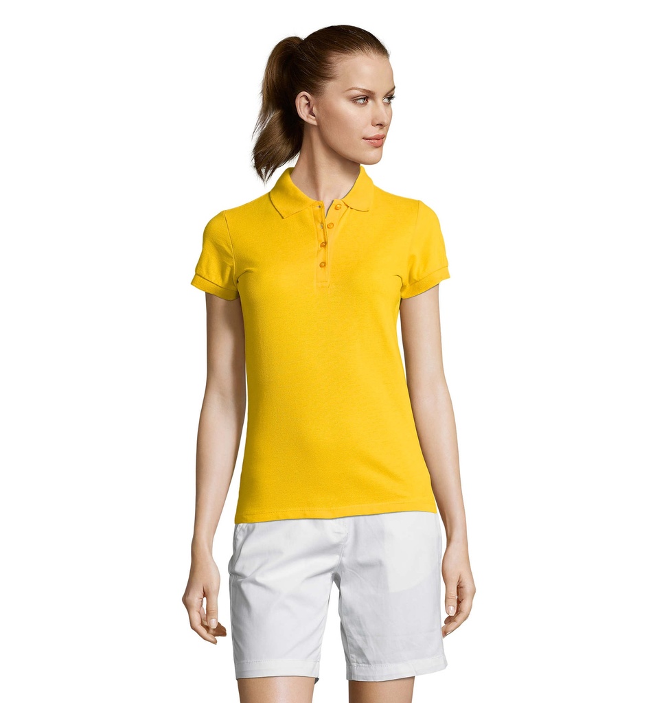 PASSION Damskie POLO 170g S11338-GO - Dorado