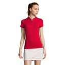 PASSION Damskie POLO 170g S11338-RD - Czerwony