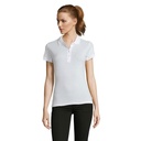 PASSION Damskie POLO 170g S11338-WH - Bialy