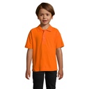 SUMMER II KIDS Polo 170g S11344-OR - Pomaranczowy