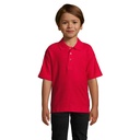 SUMMER II KIDS Polo 170g S11344-RD - Czerwony