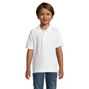 SUMMER II KIDS Polo 170g S11344-WH - Bialy