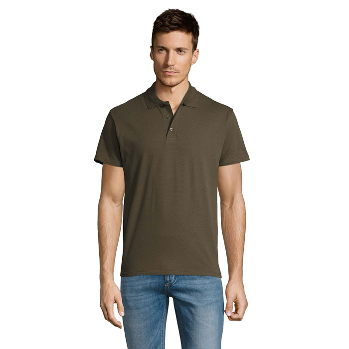 SUMMER II MEN polo 170g S11342-AR - Army