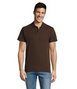 SUMMER II MEN polo 170g S11342-CH - Chocolate