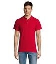 SUMMER II MEN polo 170g - Czerwony