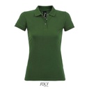 PERFECT Damskie POLO 180g - Ciemno-Zielony