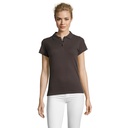 PERFECT Damskie POLO 180g S11347-DG - Ciemny Szary