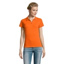 PERFECT Damskie POLO 180g S11347-OR - Pomaranczowy