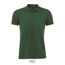 PERFECT MEN Polo 180g S11346-BO - Ciemno-Zielony