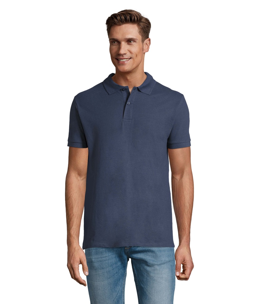 PERFECT MEN Polo 180g S11346-DM - Denim