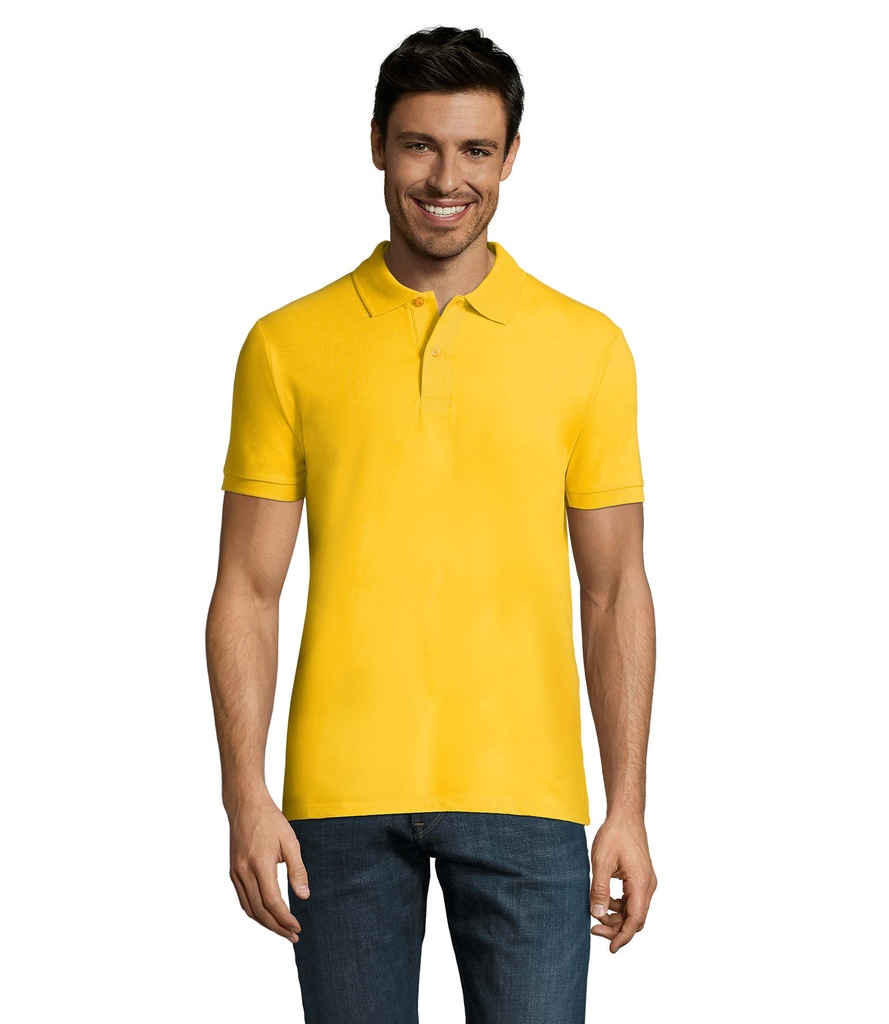 PERFECT MEN Polo 180g S11346-GO - Dorado
