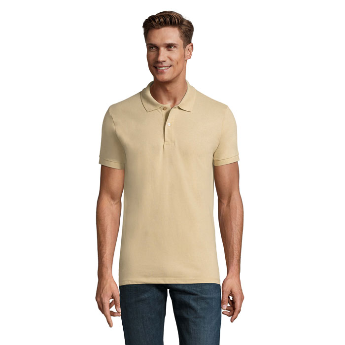 PERFECT MEN Polo 180g - Sand