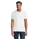 PERFECT MEN Polo 180g S11346-WH - Bialy
