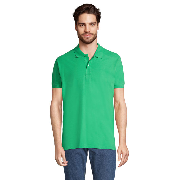 PERFECT MEN Polo 180g S11346-EO - Wiosenna Zielen