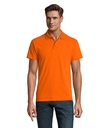 SPRING II MEN Polo 210g S11362-OR - Pomaranczowy