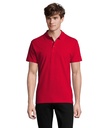 SPRING II MEN Polo 210g S11362-RD - Czerwony