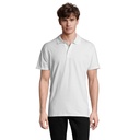 SPRING II MEN Polo 210g - Bialy