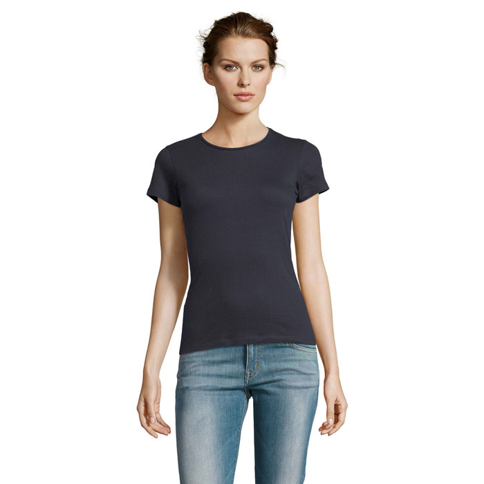 MISS WOMEN'S T-SHIRT 150 S11386-NY - Granatowy